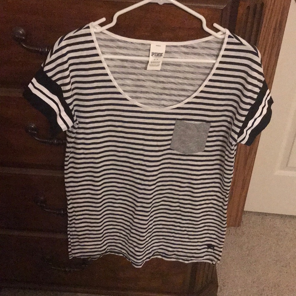Victoria Secret PINK short sleeve pocket shirt